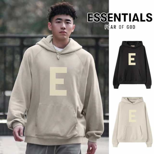 ESSENTIALS FOG エッセンシャルズ パーカー E ロゴ トップス メンズ レディース スウエット 春 秋 冬ジップパーカー フード付き  カジュアの通販は